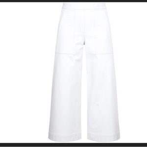 Spanx cropped wide leg pants